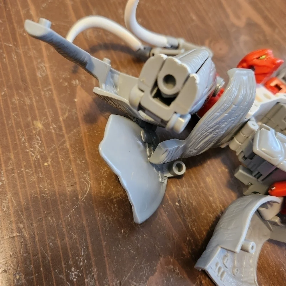 Vtg 1996 Transformers Beast Wars Ironhide Santon Action Figure Hasbro